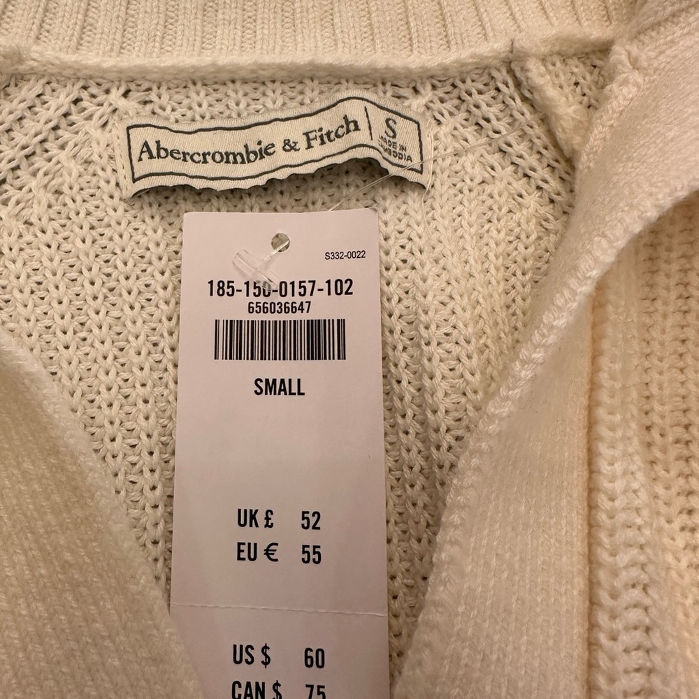 Women's Cream Sweater - Picture 3 of 3